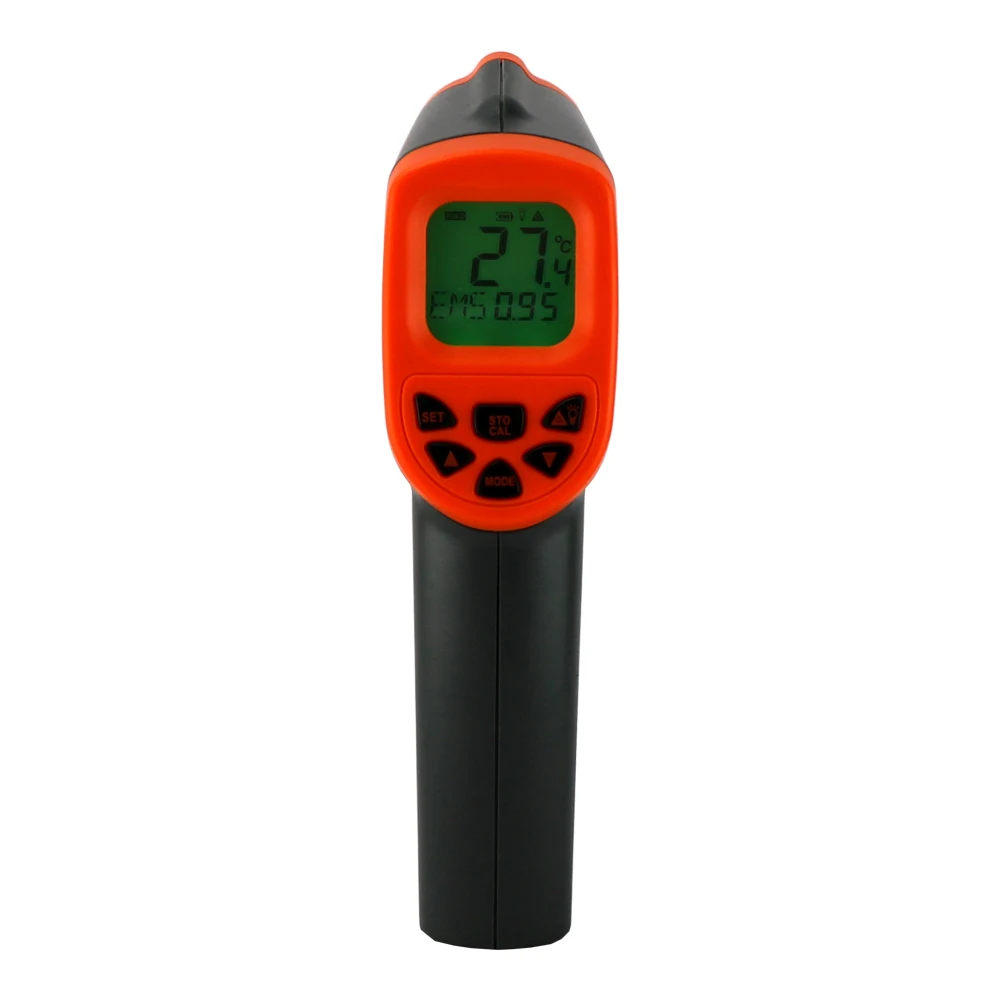 SMART SENSOR -32 to 800 C (-26 to 1472 F)Non-Contact laser IR Temperature Gun Pyrometer meter Digital Infrared Thermometer