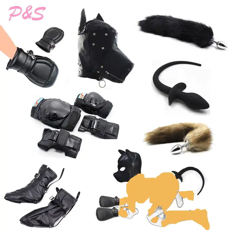 Dog Role Play Puppy Play Dog Hood Mask Dog