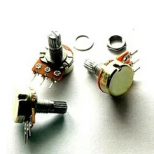 10 шт. WH148 комплект линейный потенциометр горшок одно соединение 1 к 2 к 5 к 10 к 20 к 50 к 100 к 250 к 500 к 1 м каждый 1 шт