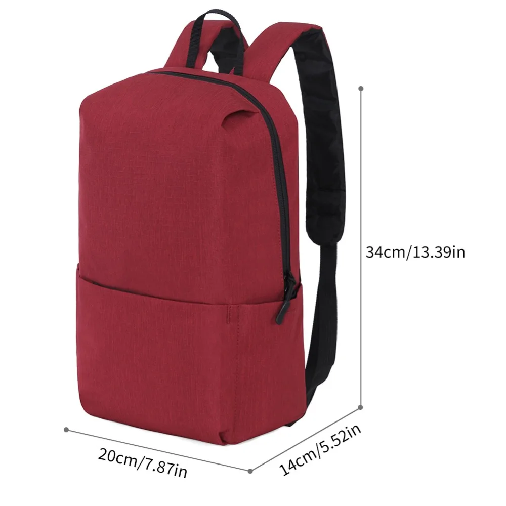 

Fashion Outdoor Sport Light Weight 10L Hiking Backpack Knapsack Travel Waterproof Bag Zipper Adjustable Belt Camping Laptop Soft