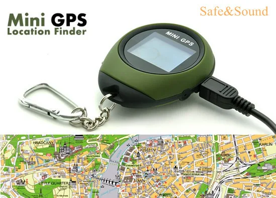 GPS трекер мини ручной навигатор часы для занятий спортом на открытом воздухе
