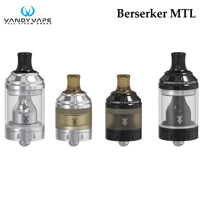 Vandy Vape Berserker MTL RTA бак 2 мл до 4 5 топ наполнение VandyVape Berserk 24 электронная сигарета