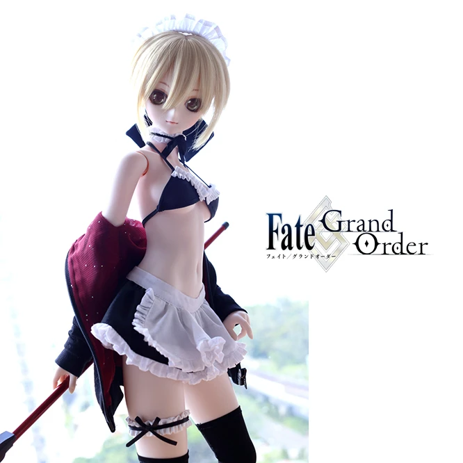 1/3 1/4 тонкий sd bjd кукла FATE FGO saber альтер купальник Косплей Костюм для куклы BJD |
