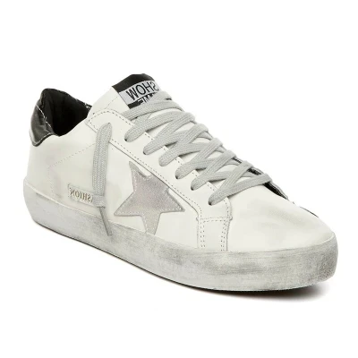 

2018 Italy Genuine Leather Casual Women Shoes All Sport Star Breather Sneakers Footwear Zapatillas Women Flats