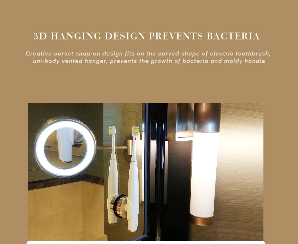  Oclean Electric Toothbrush Wall-mounted Holder Creative Traceless Stand Rack 