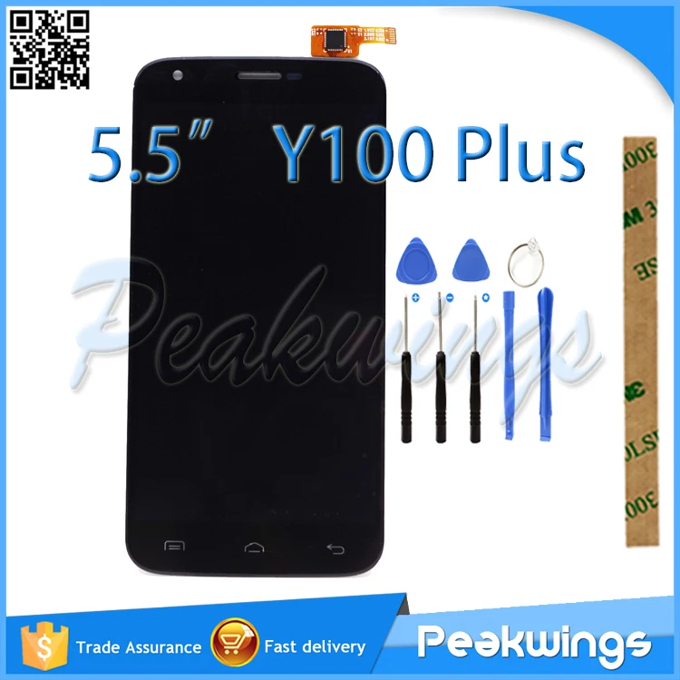 

5.5" Tested LCD For Doogee Valencia 2 Y100 Plus LCD Display Screen With Touch Digitizer Assmebly