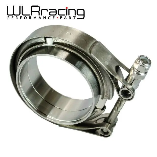 WLR RACING-" SUS 304 нержавеющая сталь вытяжной V-Band зажим фланец комплект V-Band Vband мужской женский дизайн WLR5243