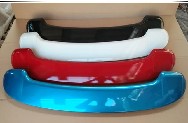 

For swift Spoiler High Quality ABS Material Car Rear Wing swift Primer Color Rear Spoiler For Suzuki swift Spoiler 2007-2013