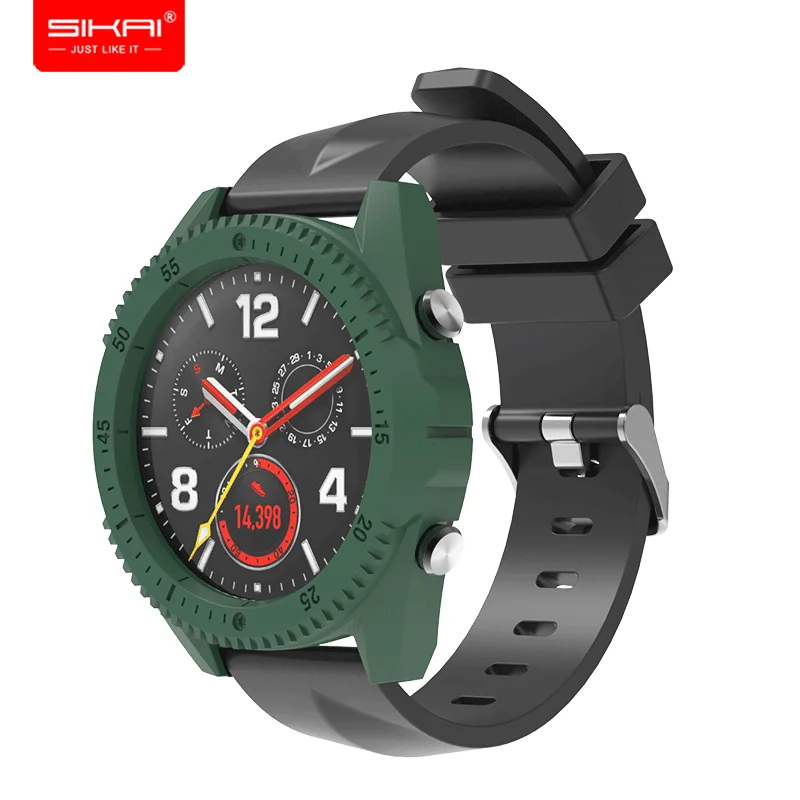 

SIKAI PC Protective Case For Huawei GT Watch Movement Strong Cover For Huawei Smartwatch Accessories Easy Install Case