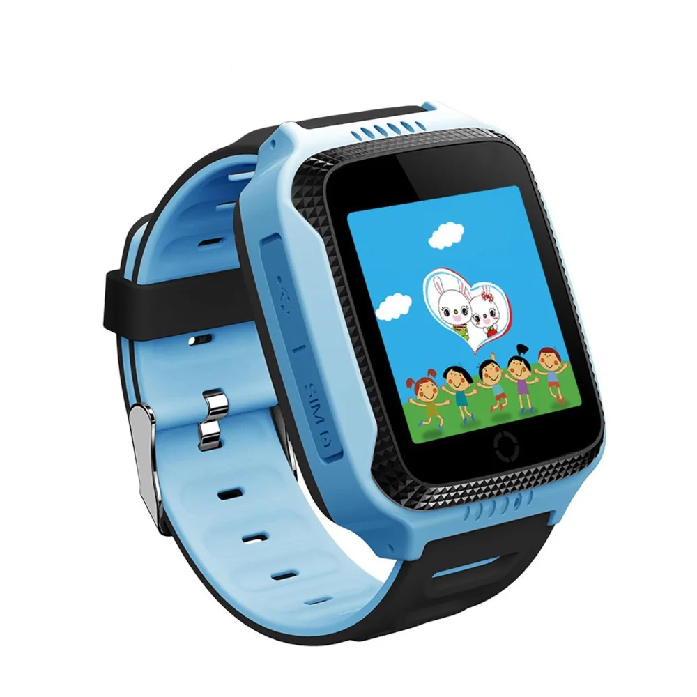 TWOX Q528 дети gps Смарт-часы телефон с фонариком детские часы SOS вызова расположение