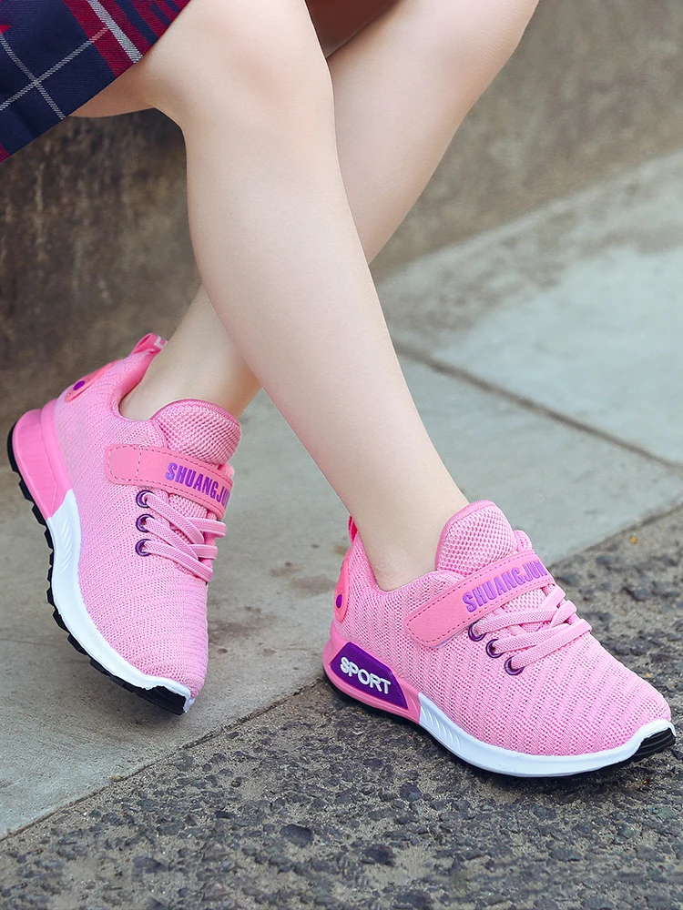 

2019 Spring Autumn children's shoes girl sneakers mesh boys breathable casual shoes
