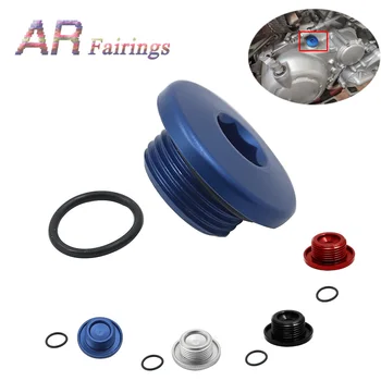 

Aluminum For Yamaha YFM700 YFM 700 Top Crankcase Oil Filler Plug & O-Ring Raptor Quad Blue Black Silver Red
