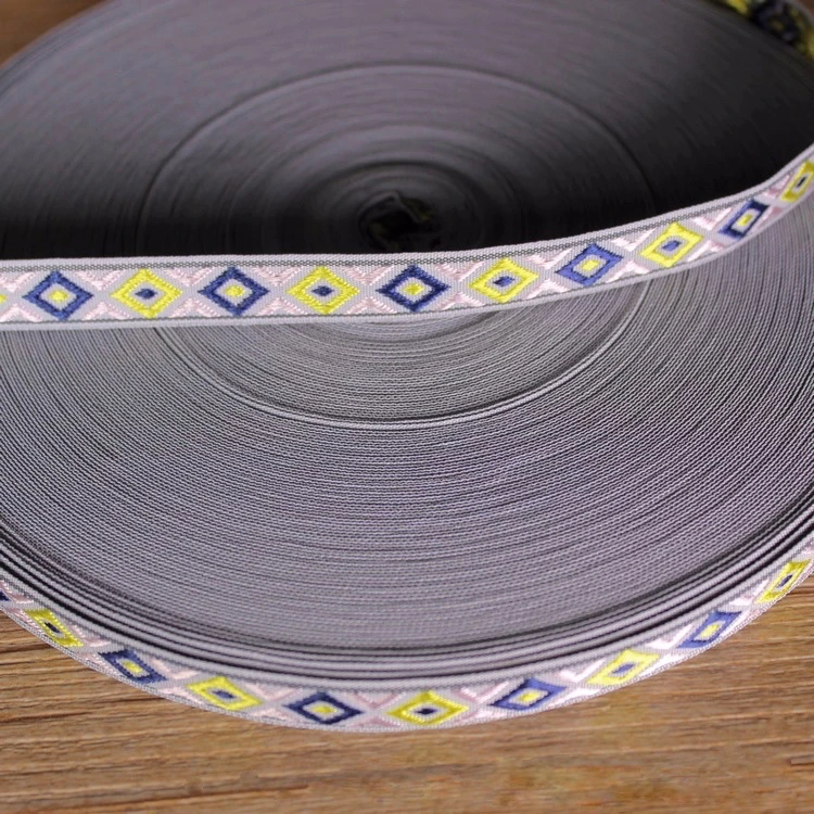 embroidery ethnic jacquard webbing woven tape lace ribbon trim 1.2cm
