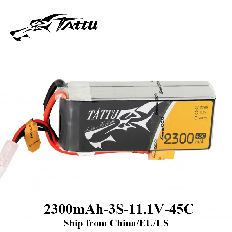 Lipo battery ta-45c-2300-3s1p-xt60