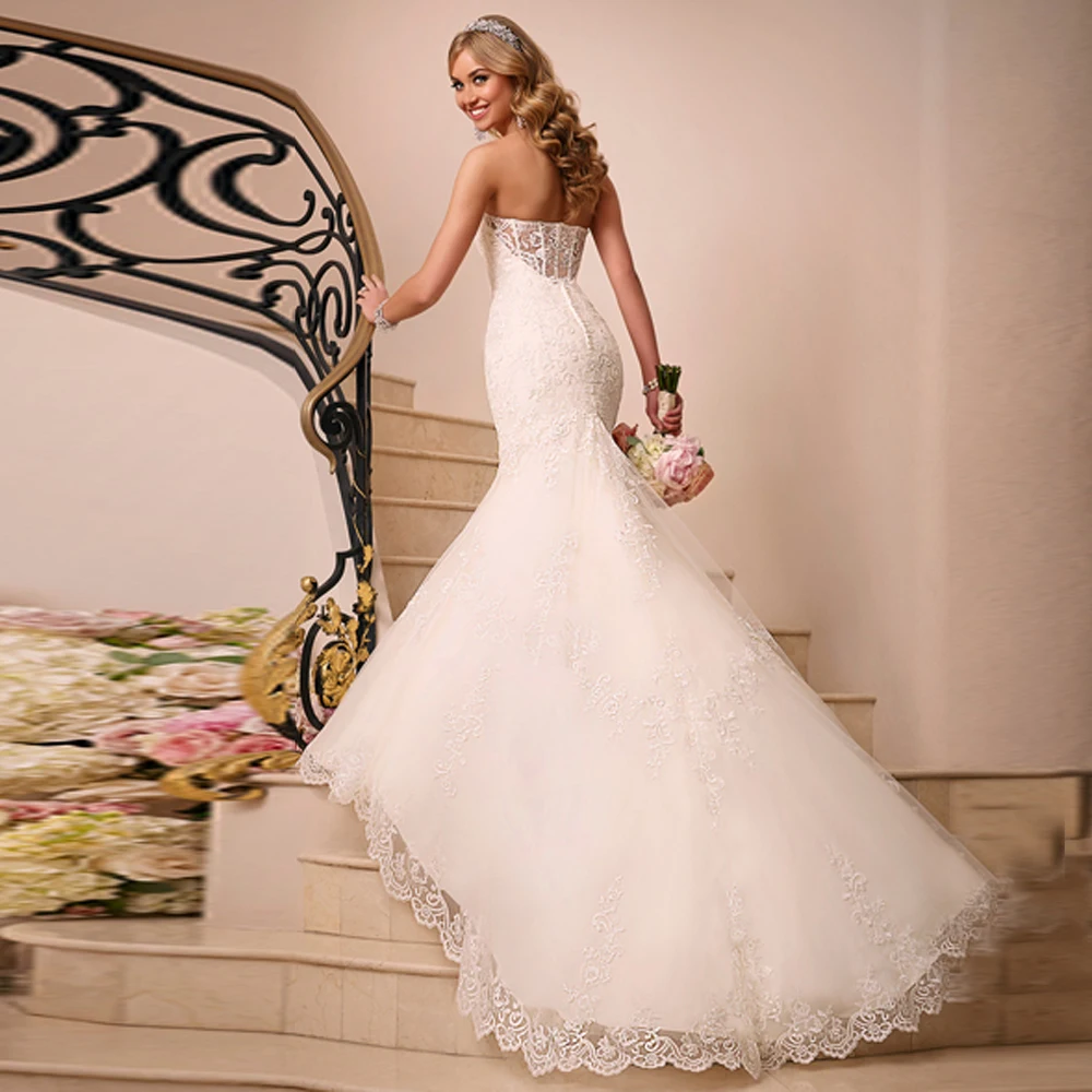 Ivory white wedding dress Idea