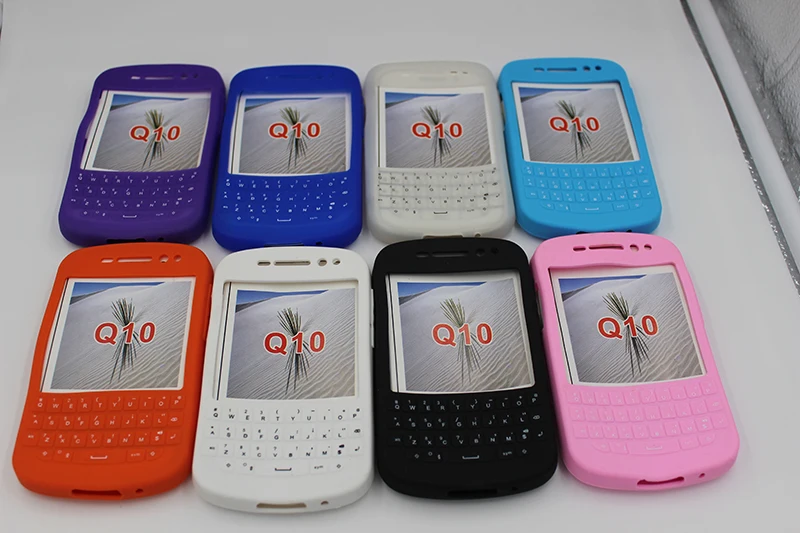 Oudini Новый Мягкий силиконовый чехол накладка с клавиатурой для Blackberry Q10 защитный