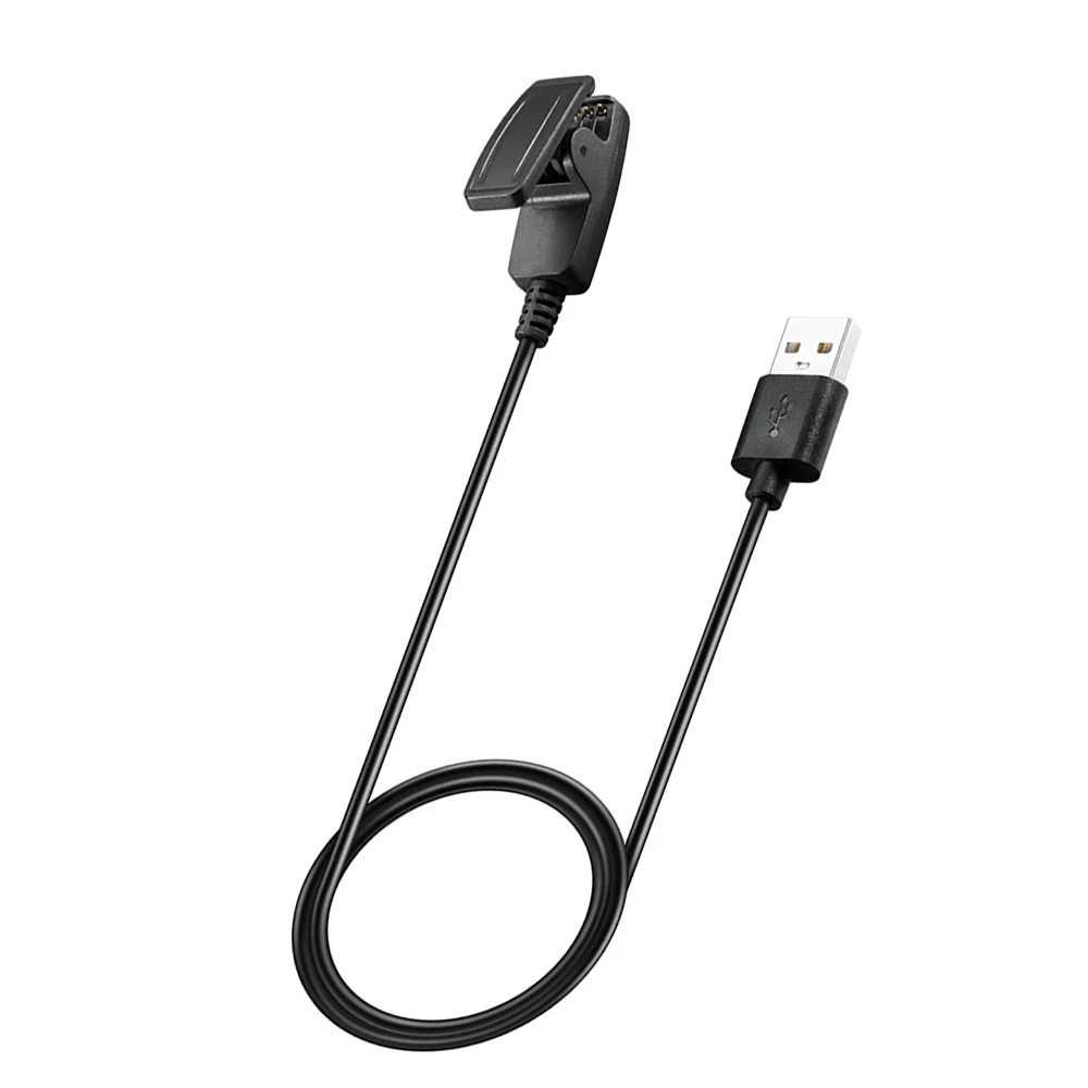 1 м USB Смарт часы зарядное устройство зарядный кабель Garmin Forerunner 735XT 235 230 630 подход S20