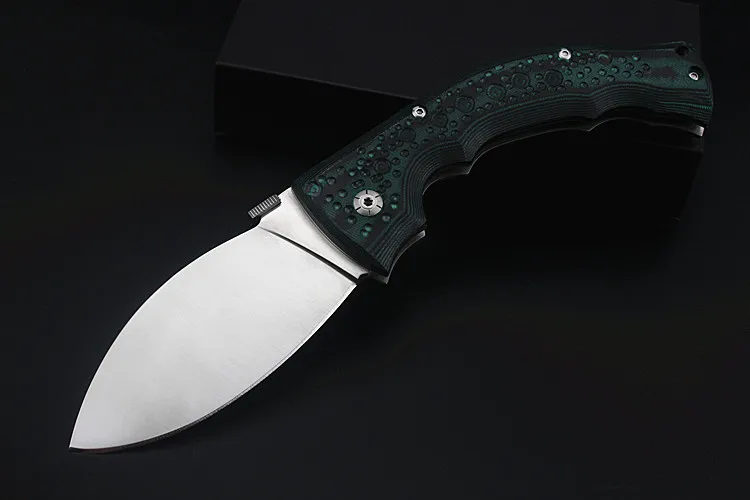 2020 New Free Shipping 7CR17Mov Steel Outdoor Tactical Folding Army Knife Survival Mikata Handle Hunting Military Knives Tools