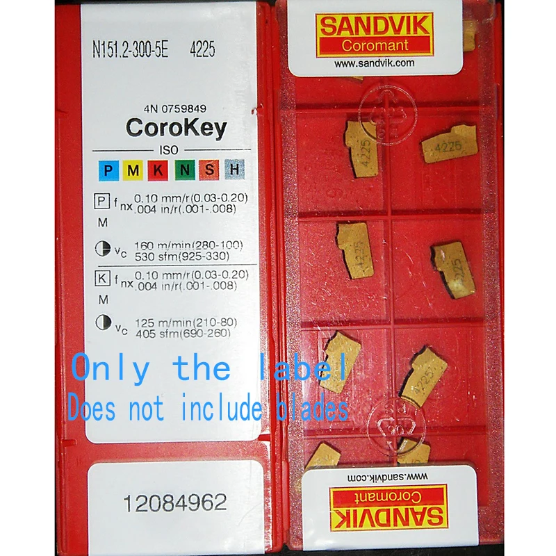 

50pcs N151.2-400-4E 1125 N151.2-300-5E 4225 label sticker