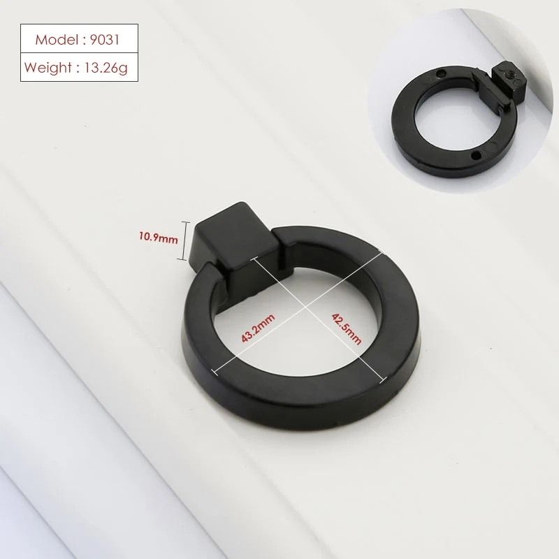 

Round Solid Handle European Metal Drawer Cabinet Cupboard Wardrobe Home Lmprovements Home Kitchen Hardware American Handle
