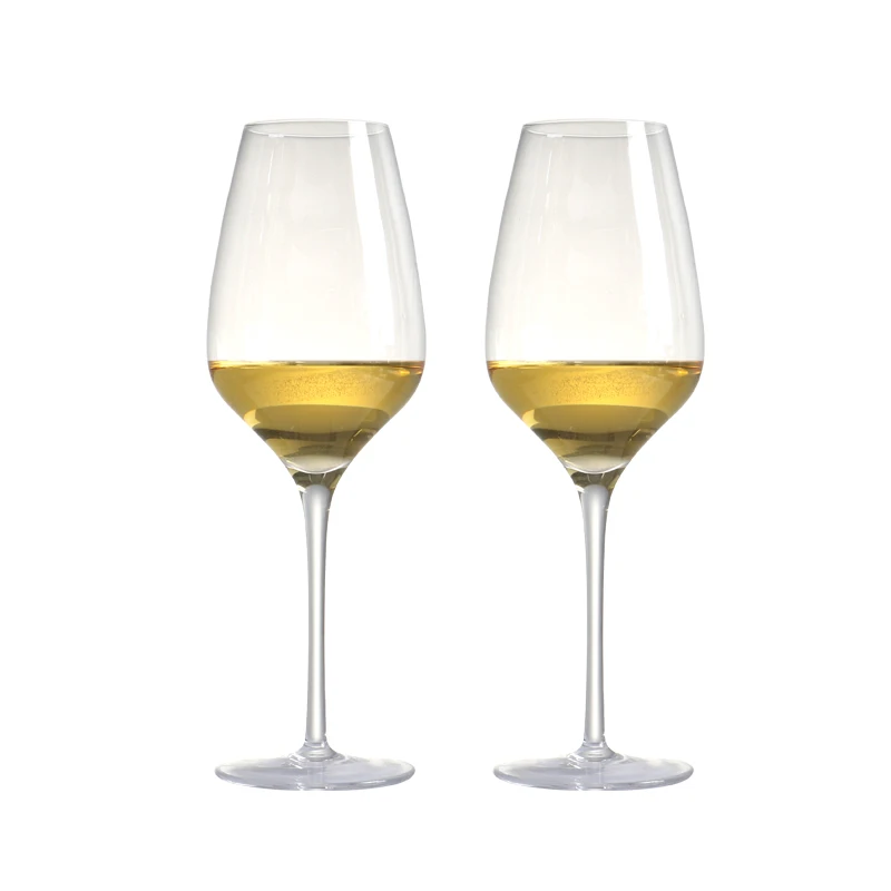 Набор из 2 19,3 унций ручной работы выдувное бессвинцовое Хрустальное стекло красное вино бокал белое вино для вечерние свадебные 570 мл