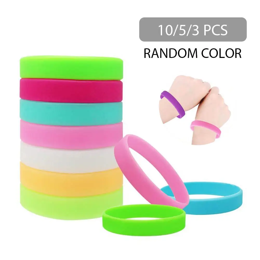 

3/5/10 Pcs Anti Mosquito Bracelet Pest Insect Bugs Control Mosquito Repellent Wristband For Camping Outdoor Kids Mosquito Killer