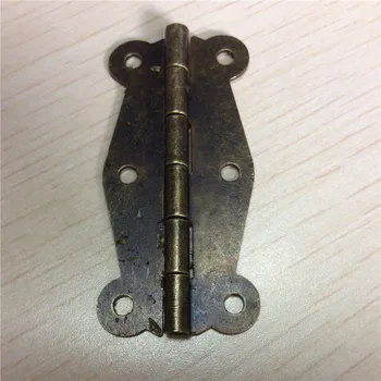 

Door Butt Hinges(rotated from 0 degrees to 270 degrees)Antique Bronze 6 Holes,Cabinet Door Hinges,5.1cm x 2.4cm,20PCs