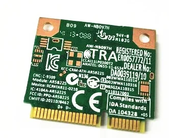 SSEA Atheros AR5B225 wifi Bluetooth BT 4,0 Половина мини PCI-E 300 Мбит/с беспроводная карта