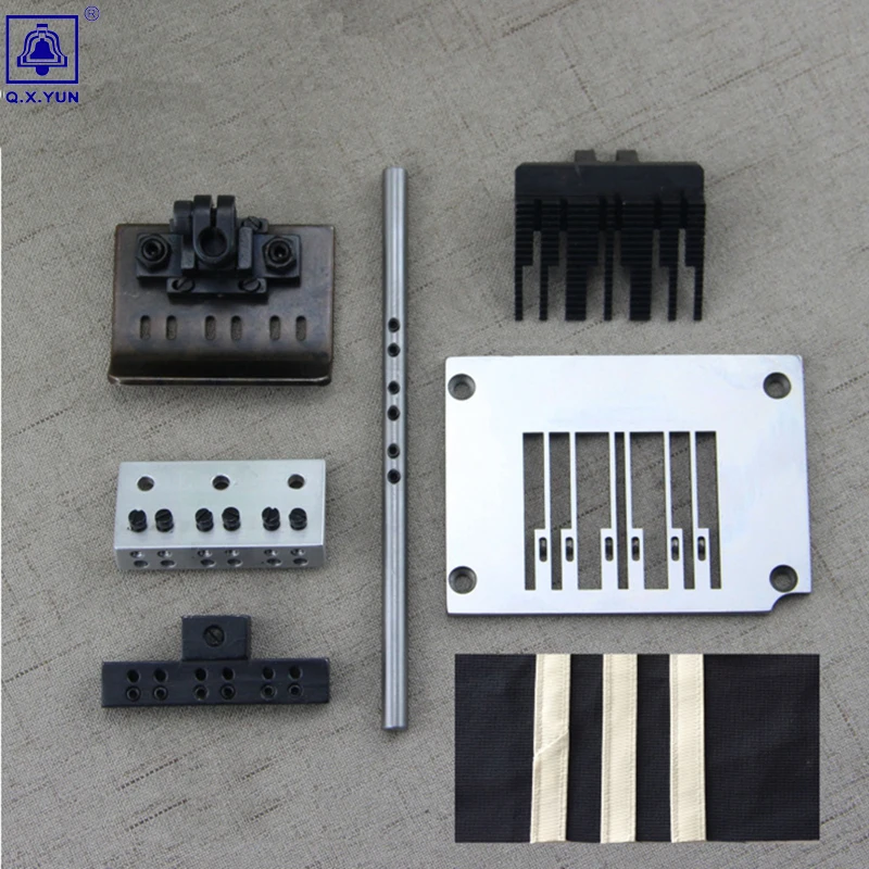 

KANSAI/SENBEN 1404 Multi needle machine Sticker guage set 1/4-3/8-1/4-3/8-1/4 good quality