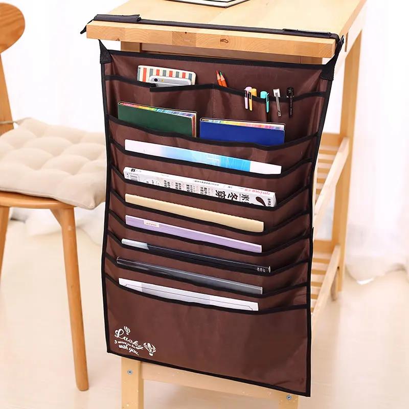 Deli Desk Accessories Multi function Desk Set Books Hang Bag Storage