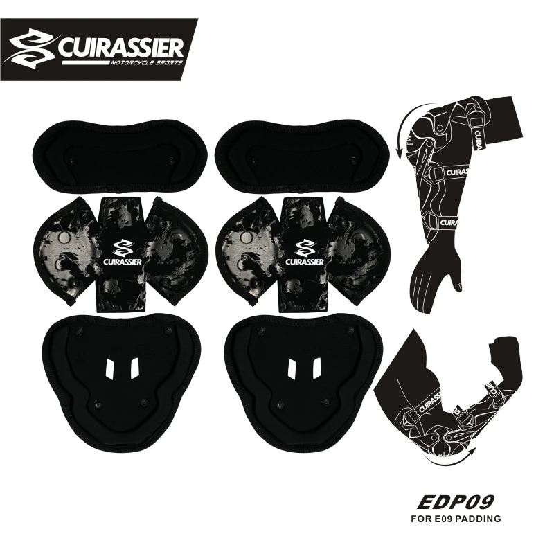 Наколенники Cuirassier EDP09 для мотокросса защитные наколенники 5 цветов|Защитные