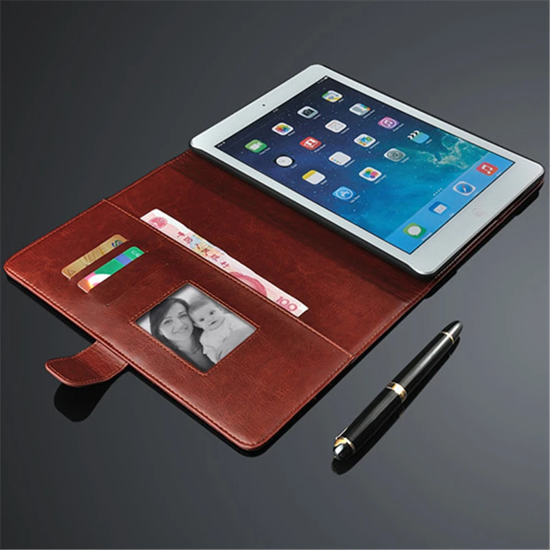 Роскошный кожаный чехол для Apple новый ipad 2018 высокого качества модный флип iPad