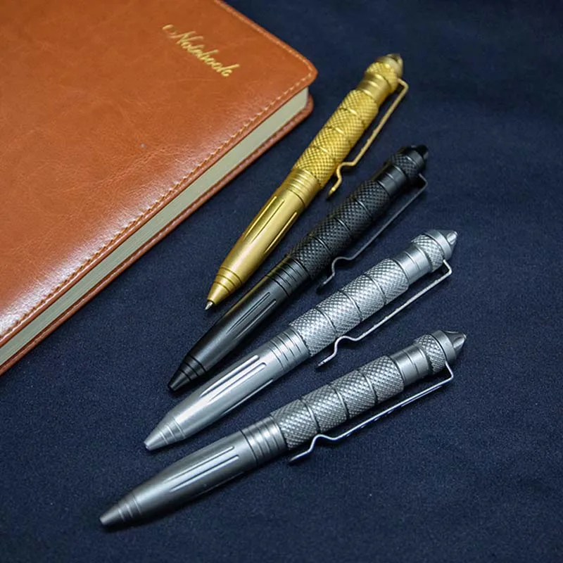 

LISM High Quality Portable Aviation Aluminum Multifunctional Tactical ballpoint Pen Self Defense Supplies defence personal Tool