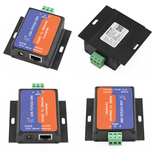 USR TCP232 304 последовательный RS485 к TCP/IP Ethernet серверный конвертер Модуль со встроенной