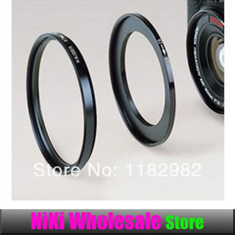 

2pcs Camera Lens Filter Adapter Free Shipping Metal 62mm-67mm Step Up Filter Ring 62-67 mm 62 to 67 Stepping Adapter Black