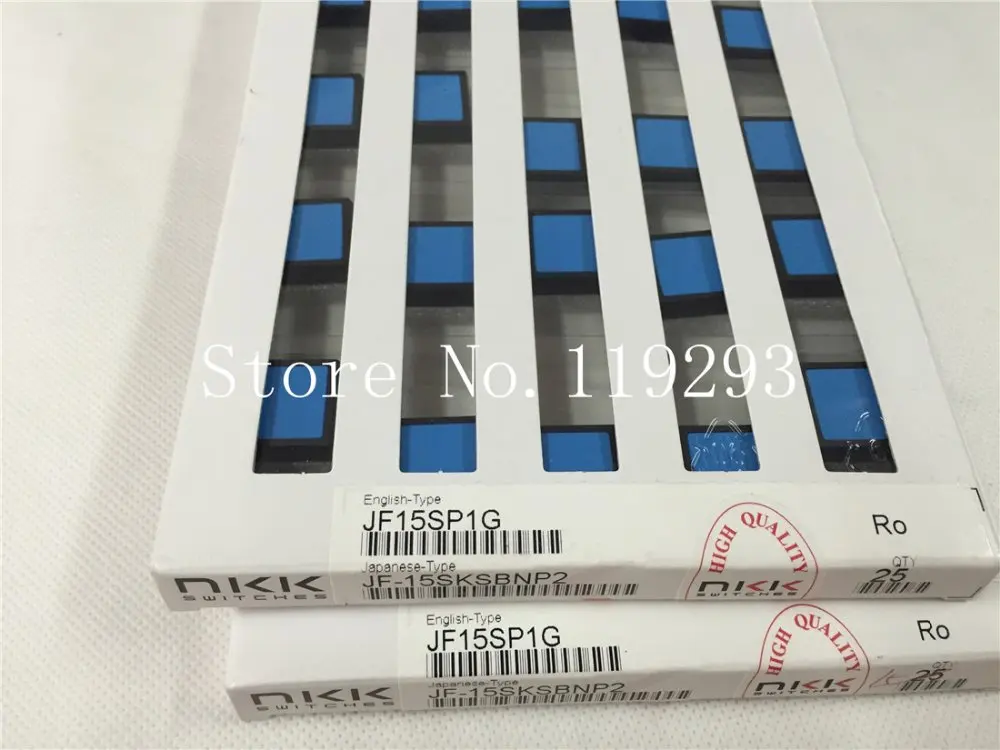 

[ZOB] Japan's NKK Switches JF15 spot JF15SP1G day open day open JF-15SKSBNP2 import Tact Switch --20PCS/LOT