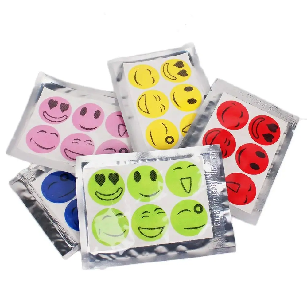 

72pcs Mosquito Repellent Patches Stickers 100% Natural Non Toxic Pure Essential Oil Keeps Insects Far Away Camping Travel 4.7