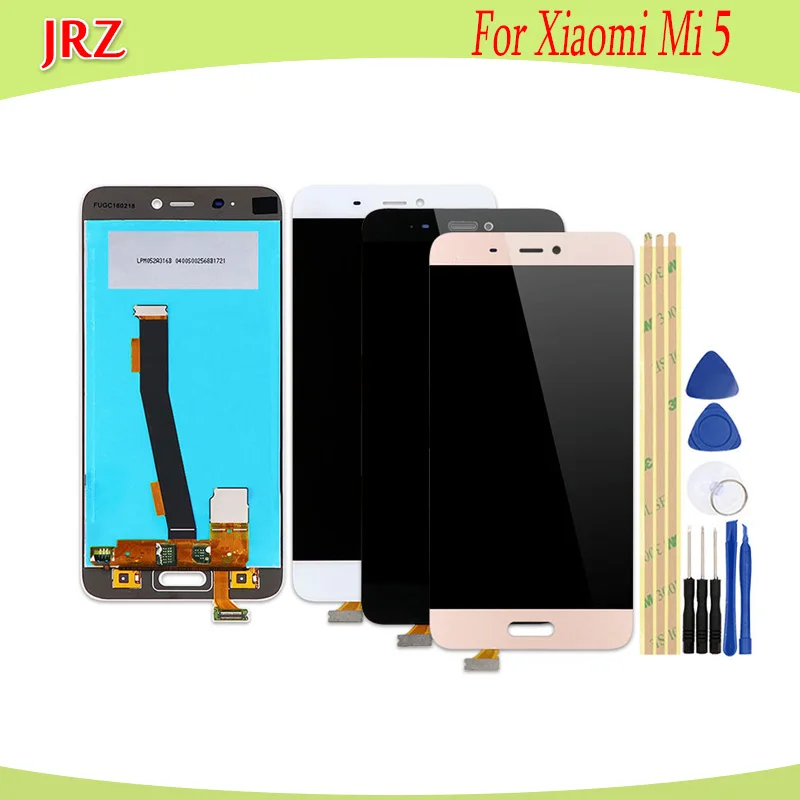 JRZ для Xiaomi Mi 5 ЖК-дисплей и сенсорный экран 15 дюймов дигитайзер сборка Mi5 Pro