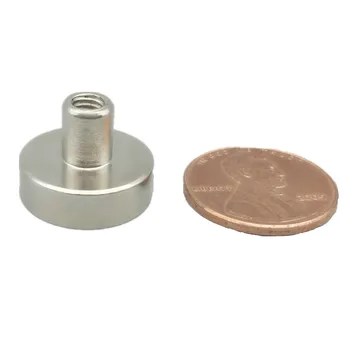 

Fishing Salvage Lathed Pot Magnet Diameter 16mm Lifting Clamping A3 Steel Cup Neodymium Mounting Magnetic deap sea Sucking Tight