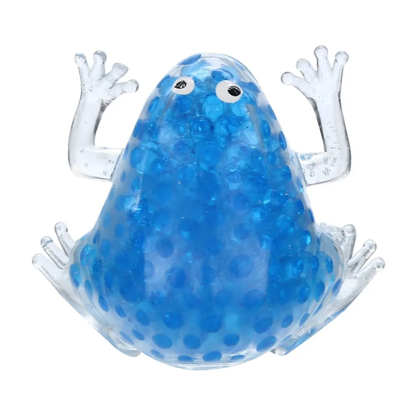 8 см, бисера стресс мяч липкий Squeeze FrogsSquishies стресса игрушка Squeeze игрушки cutes ребенок kawaii Канцелярские игрушки A1