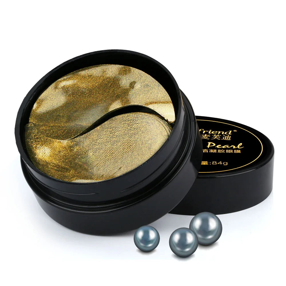 

Collagen Eye Mask Black Pearl And Gold Hydrogel Eye Patch Skin Care Collagen Eye Pads Anti Wrinkle Prevent Dark Circle