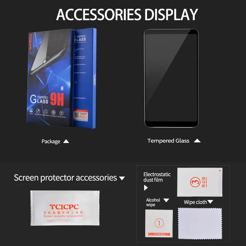 TCICPC для Xiaomi Redmi 4 Pro закаленное стекло 9H HD прозрачное полное покрытие Защитное стекло для Redmi 4 Pro Prime Защитная пленка для экрана