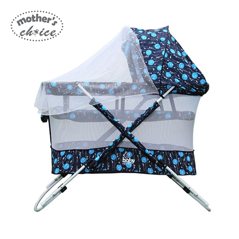 

Mother's Choice folding baby cradle portable baby cot  with mosquito net Free shipping MCC301