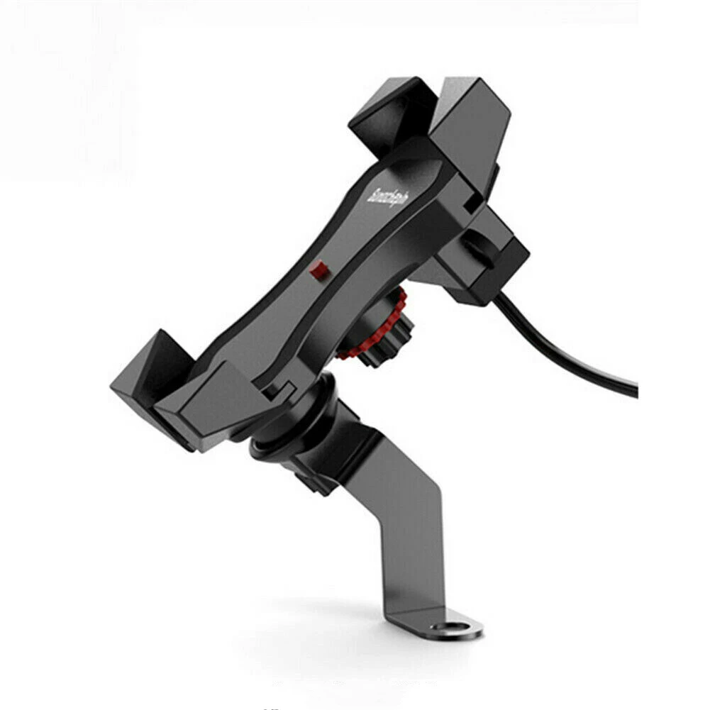 2 360 ° велосипед, мотоцикл, Байк держатель для телефона USB зарядное устройство для сотового телефона gps универсальный регулируемый кронштейн - Название цвета: 2