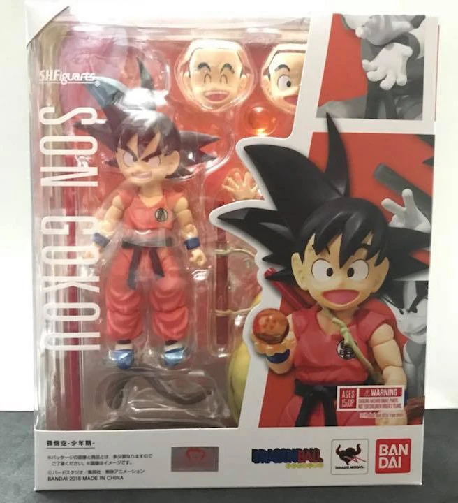 Красивый ангел-натуральная Bandai Tamashii Наций S.H. Figuarts Dragon Ball Сон Гоку-детство-фигурку