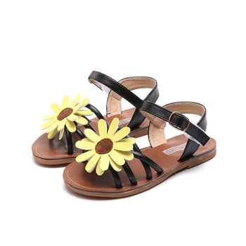 

2019 New Summer Children's Sandals Fashion Flower Beach Sandal Girls Princess Shoes Baby Sandal Toddler Girl Sandals