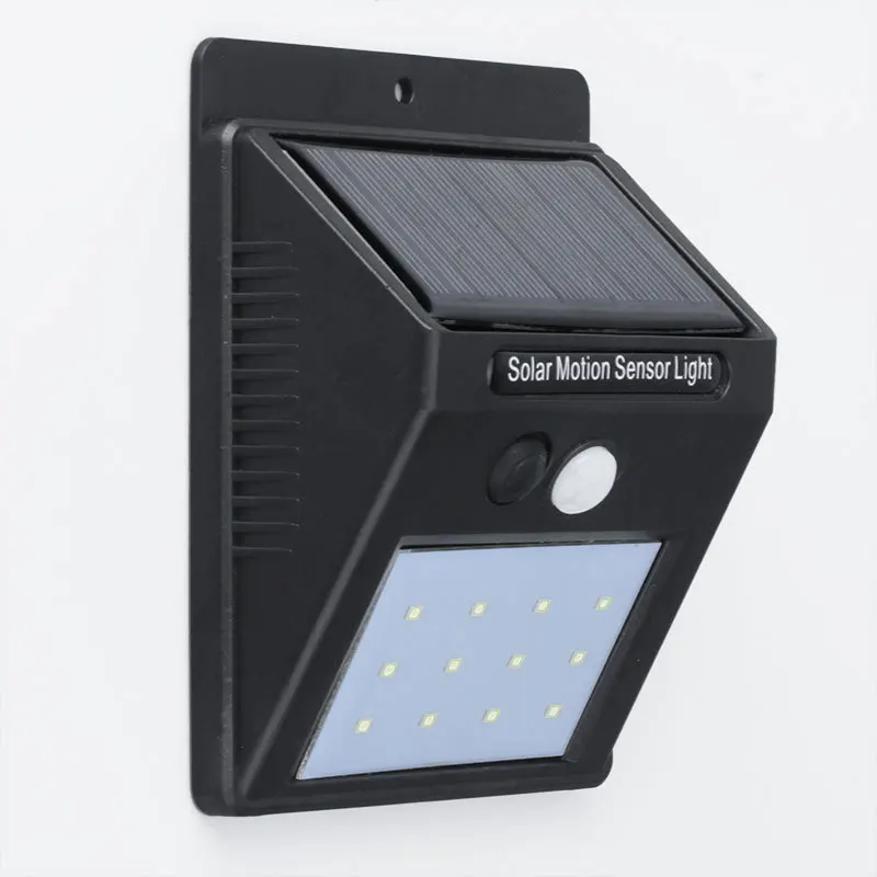 4pcs/lot 20/30/48LEDs Waterproof Solar Light PIR Motion Sensor Solar Wall Lamp Outdoor Garden Solar Light Energy Saving Lamp