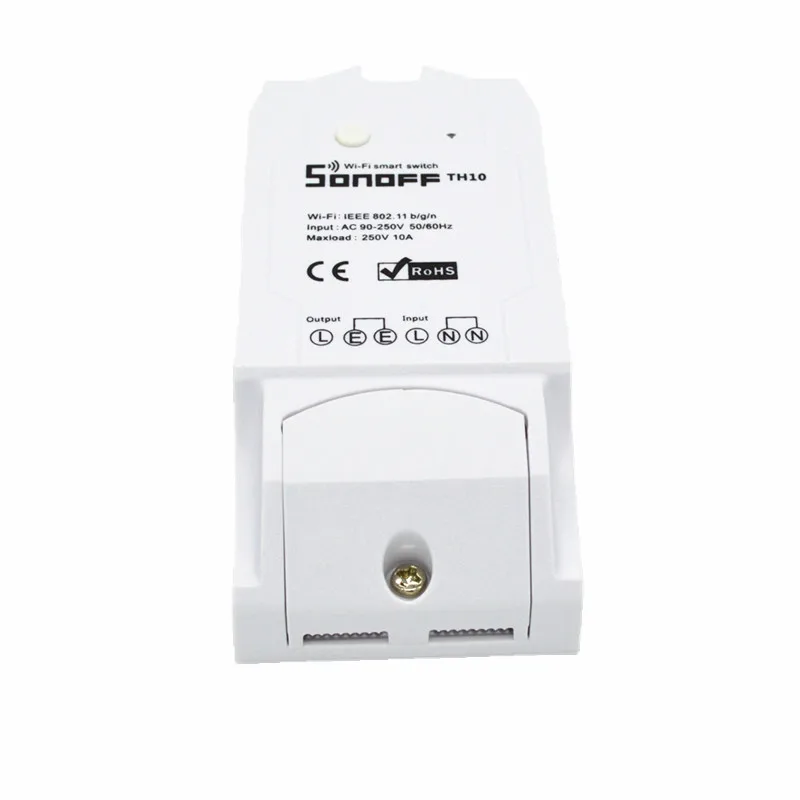 Sonoff TH10 Wifi Switch 10A 2200W Sensor Smart Home Automation Modules Relay Temperature