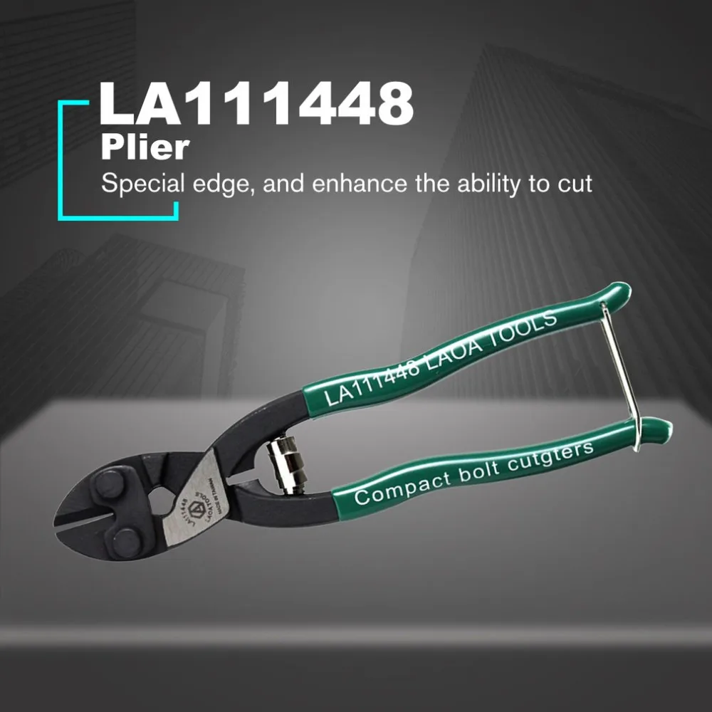 

LAOA LA111448 8" Cutting Stripping Plier Copper Wire Cable Cutter Snip Hand Repair Electrical DIY Tool Cramp Nipper Shear