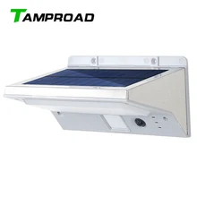 TAMPROAD уличная Солнечная лампа светодиодный водонепроницаемый пассивный инфракрасный датчик ночного освещения датчик движения для козырек для террасы сад дом подъездная лестница
